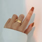 i Shape Ring Gold/Silver [Fast Shipping]