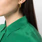 Stylish hoop earrings in gold/silver [Pre-order item]